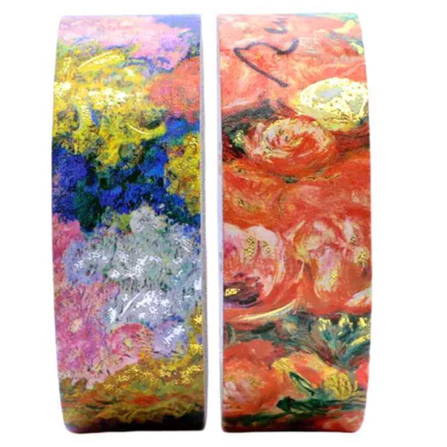 Paperblanks - Washitape - Monets Chrysanthemen/Renoir, Brief an Morisot (1892)