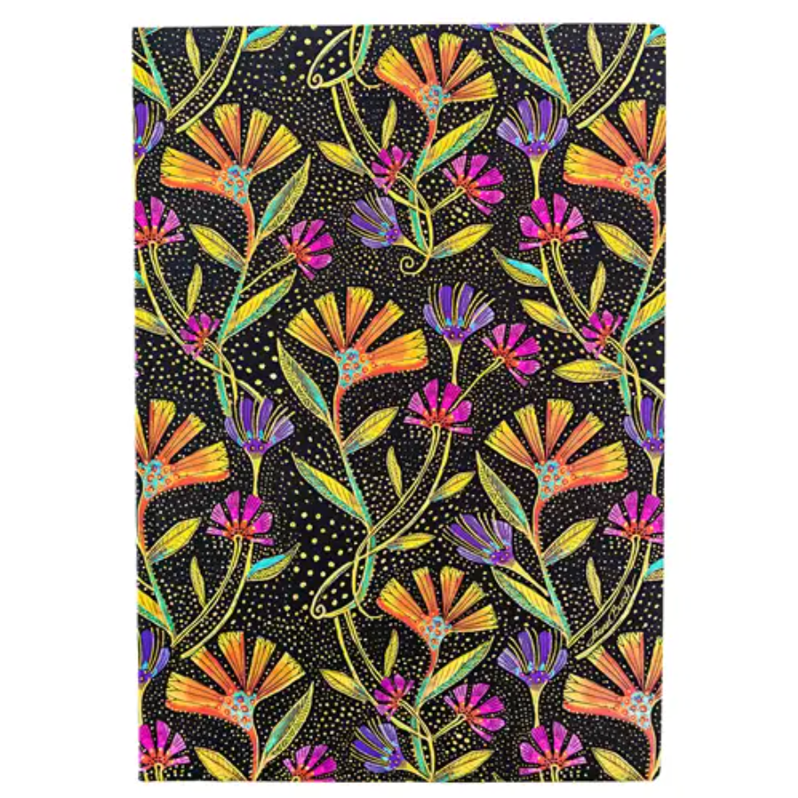 Paperblank - Notizbuch Wildblumen Verspielte Kreationen - Mini - dotted