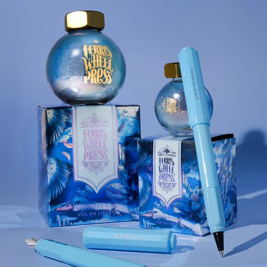 Ferris Wheel Press - Füllfederhalter Feathered Flight - Fine