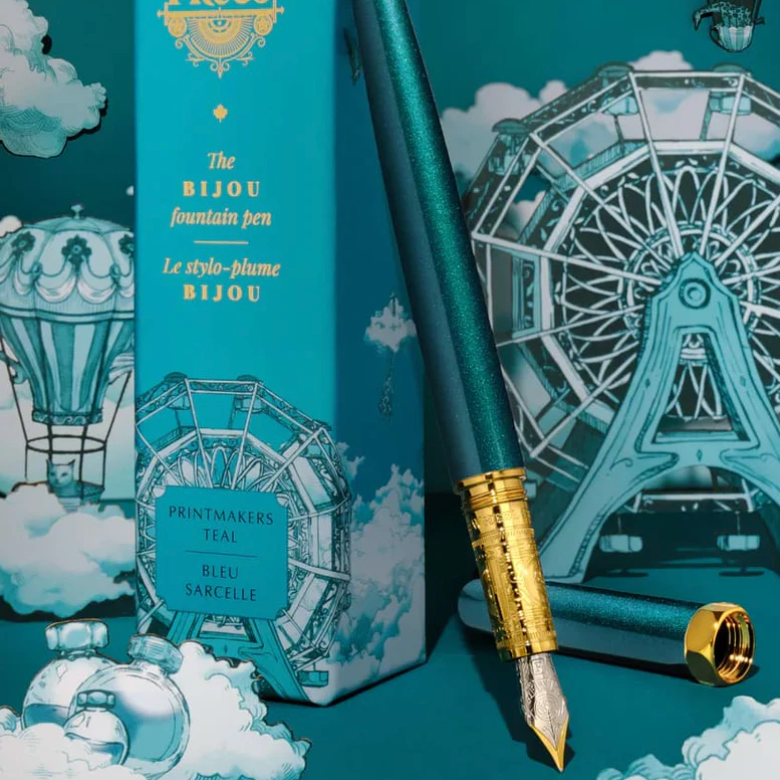 Ferris Wheel Press - Bijou Printmaker's Teal - Medium