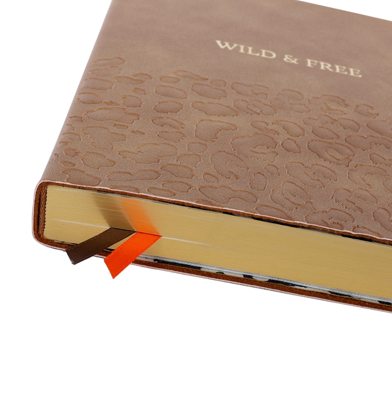 Artebene - Majoie Notizbuch soft "WILD & FREE" - A5 - caramel