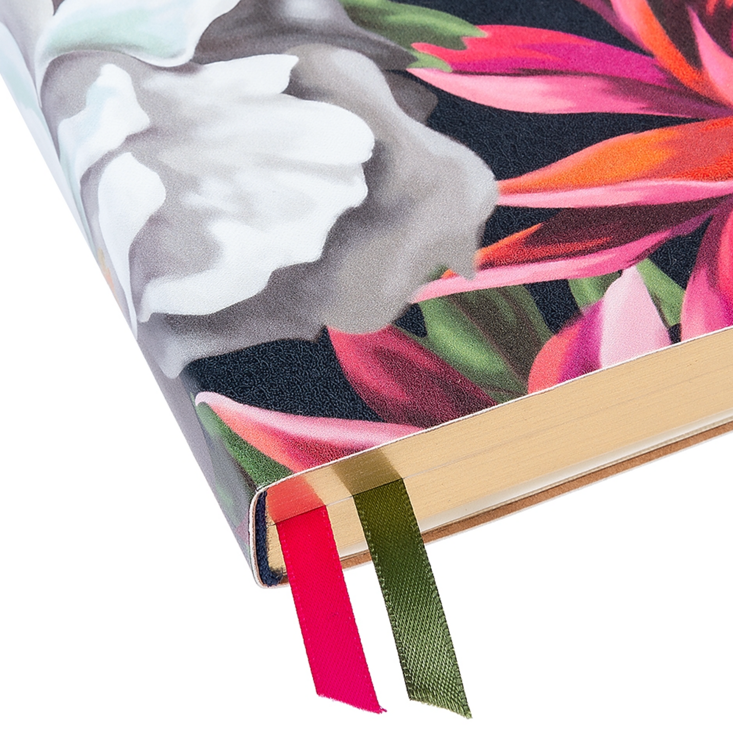 Artebene - Majoie Notizbuch soft "Dahlie" - A5 - pink/weiß