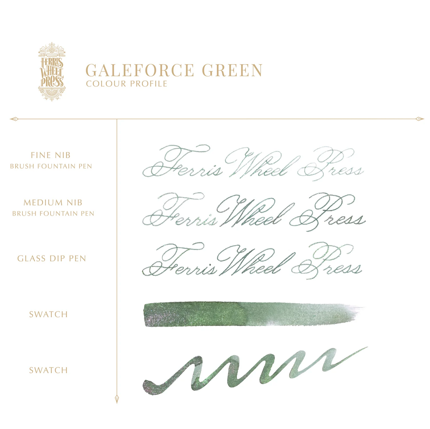 Ferris Wheel Press - Ferritale Galeforce Green - 10 ml