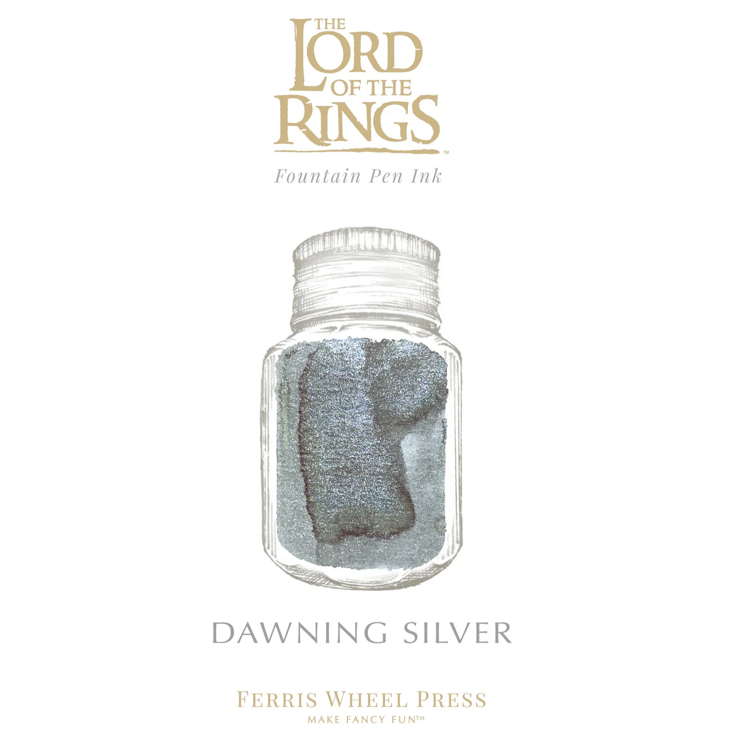 Ferris Wheel Press - Warner Brothers -The Lord of the Rings - Dawning Silver - 28 ml