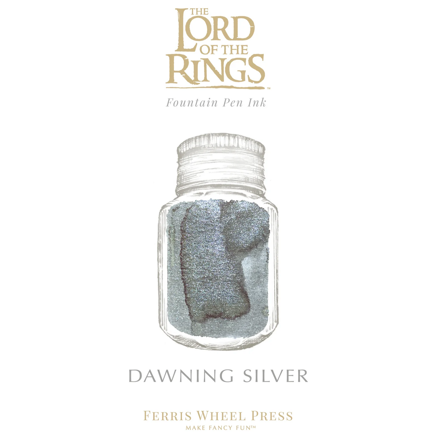 Ferris Wheel Press - Warner Brothers -The Lord of the Rings - Dawning Silver - 10 ml