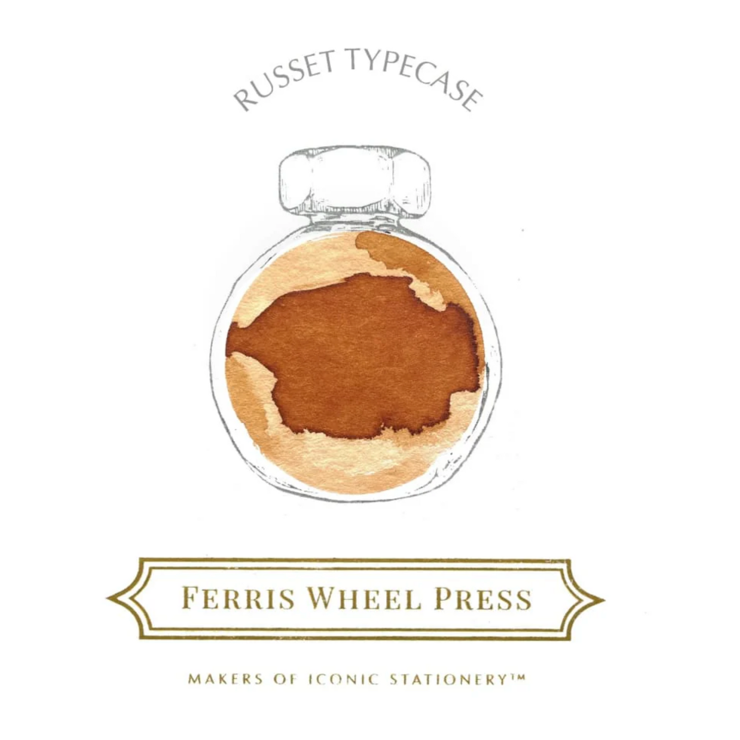 Ferris Wheel Press - Russet Typecase - 38 ml