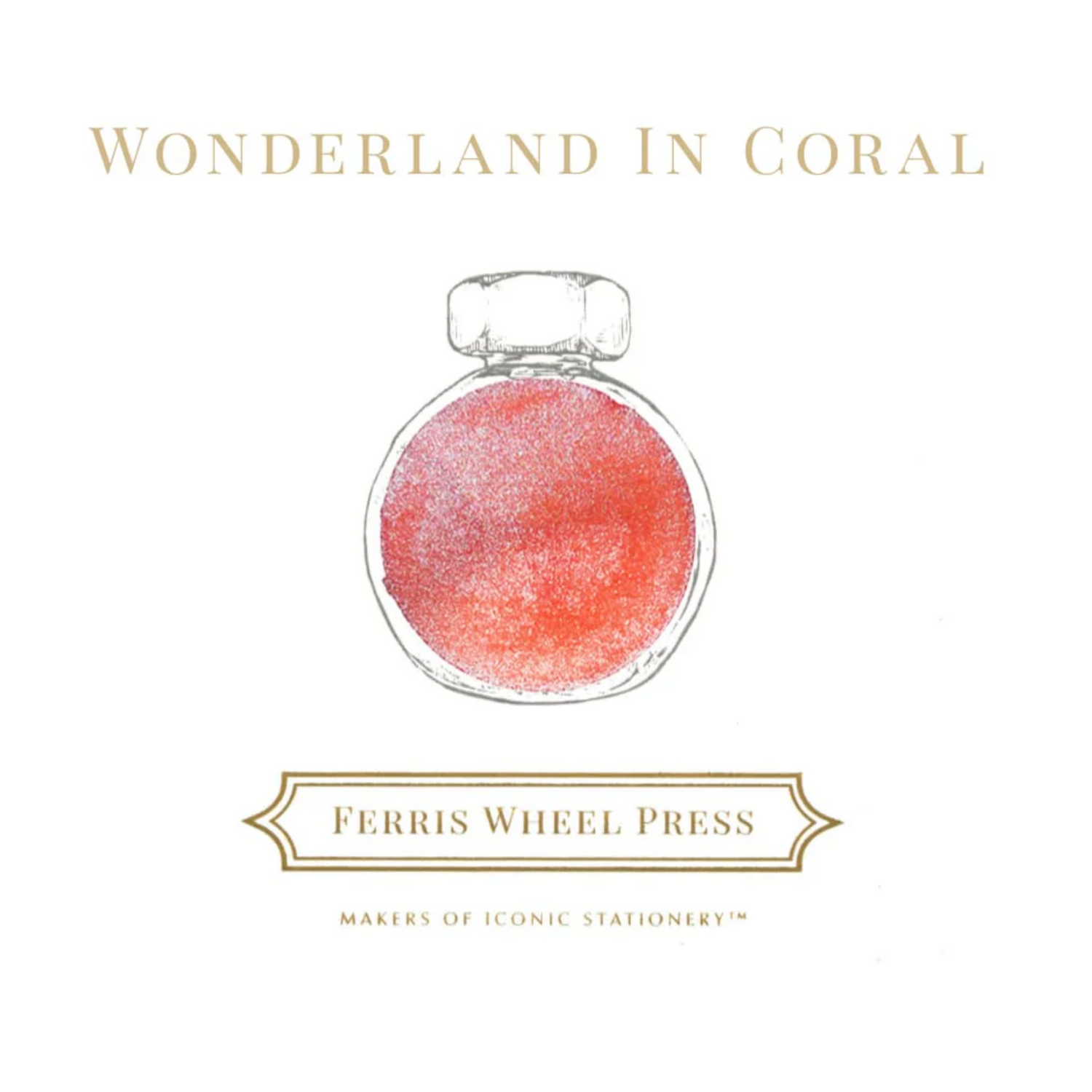 Ferris Wheel Press - Wonderland in Coral - 38 ml