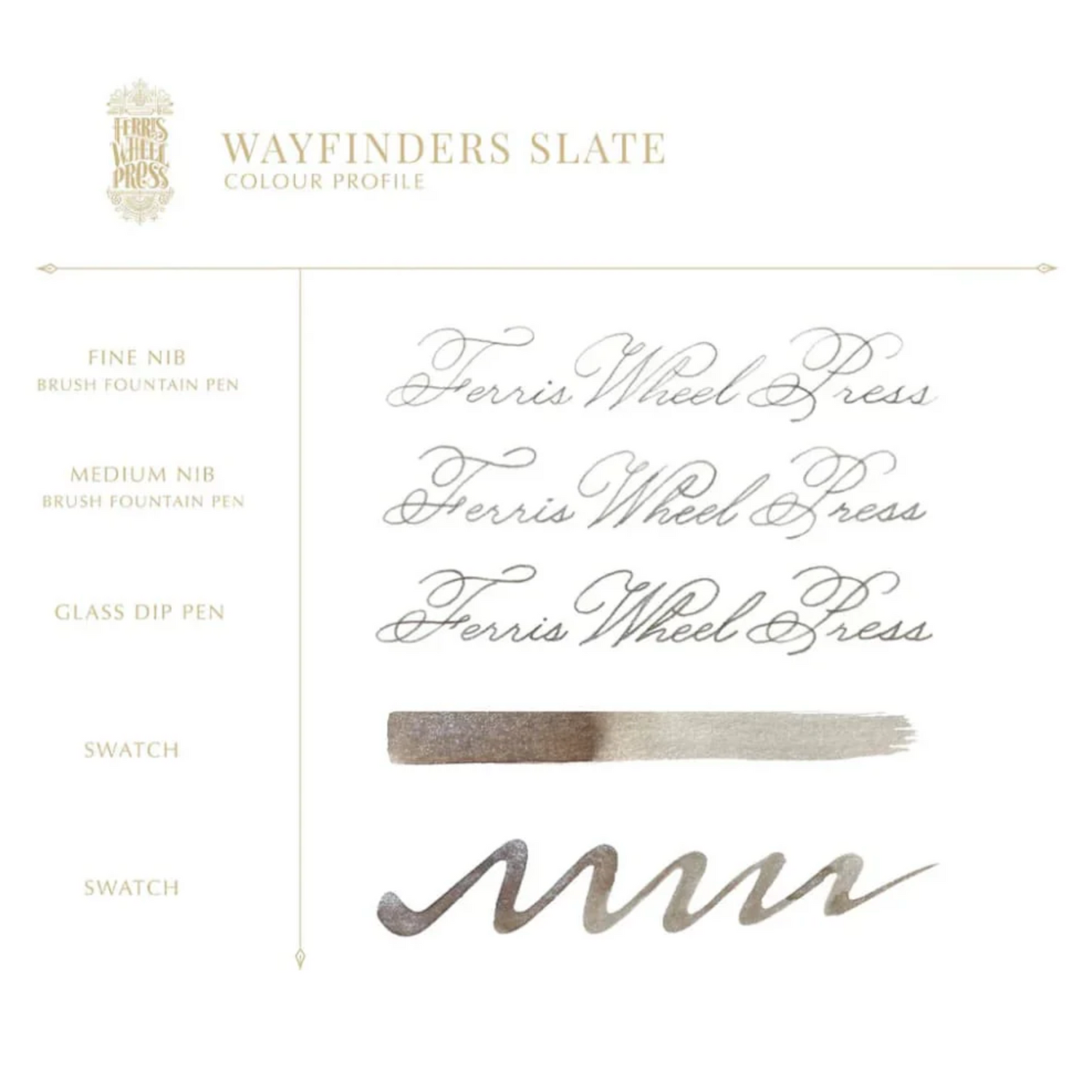 Ferris Wheel Press - Wayfinders Slate - 38 ml