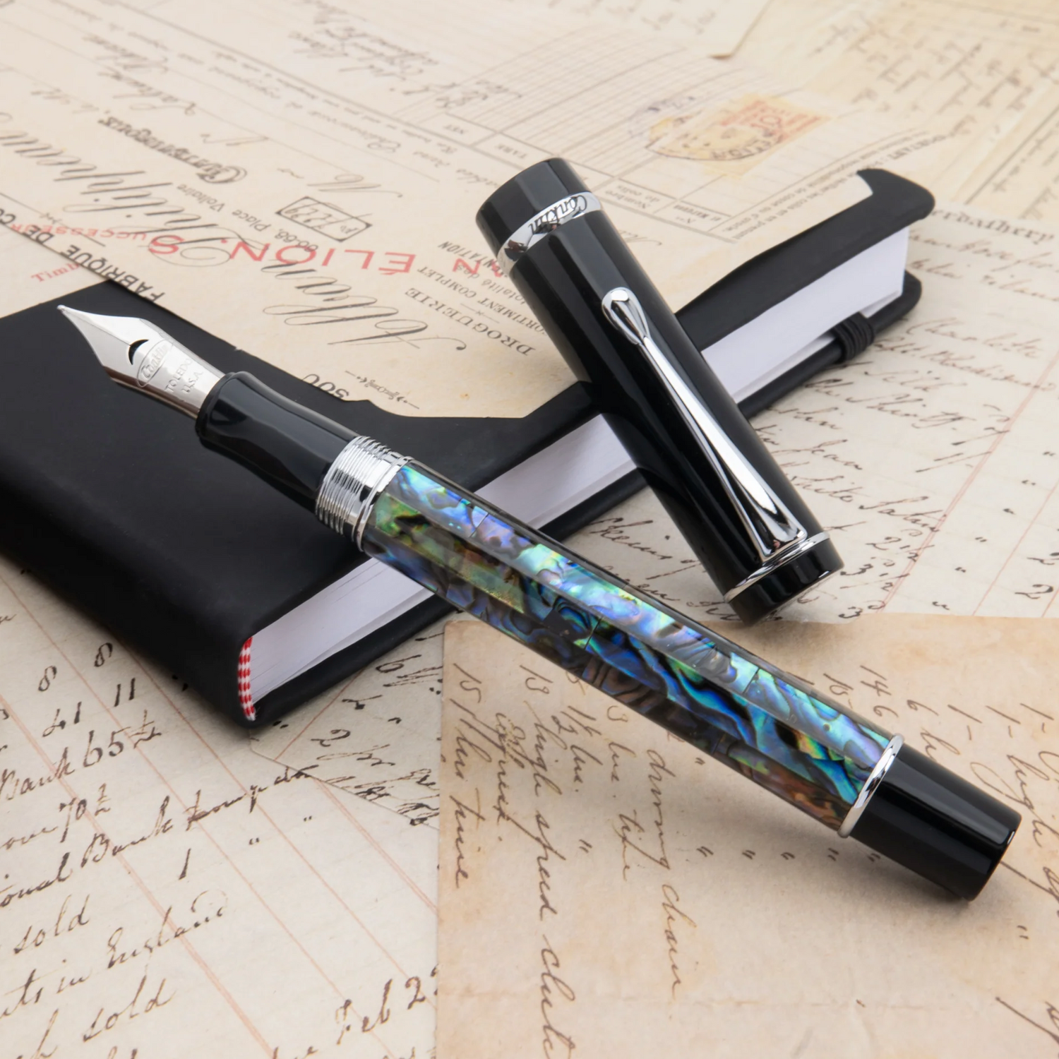 Conklin - Füllfederhalter Duragraph Abalone Nights - M