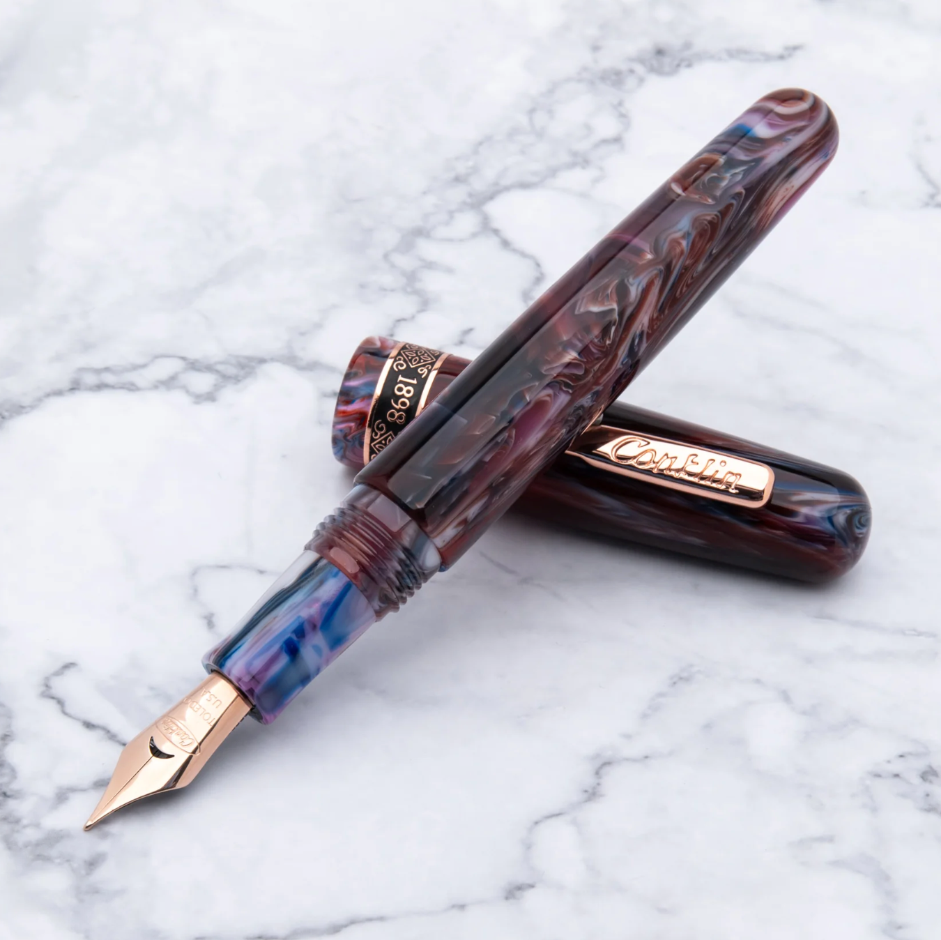 Conklin 1898 - Füllfederhalter Misto Resin Purple - M