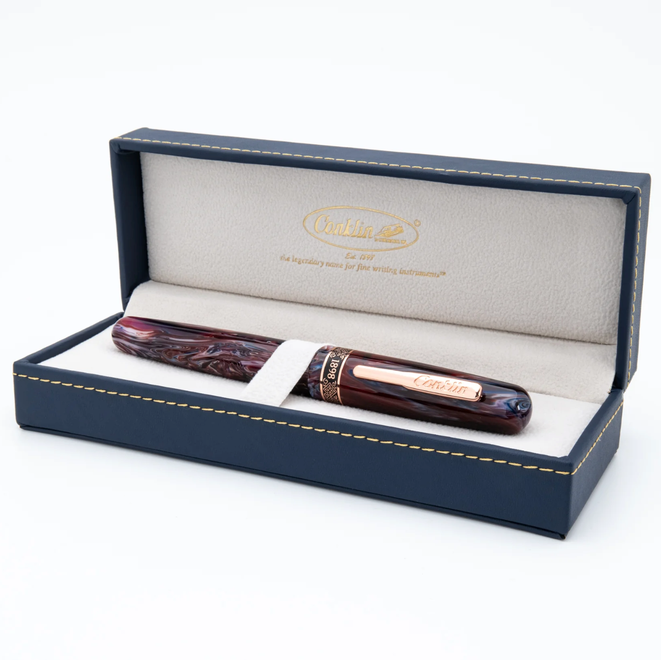 Conklin 1898 - Füllfederhalter Misto Resin Purple - M