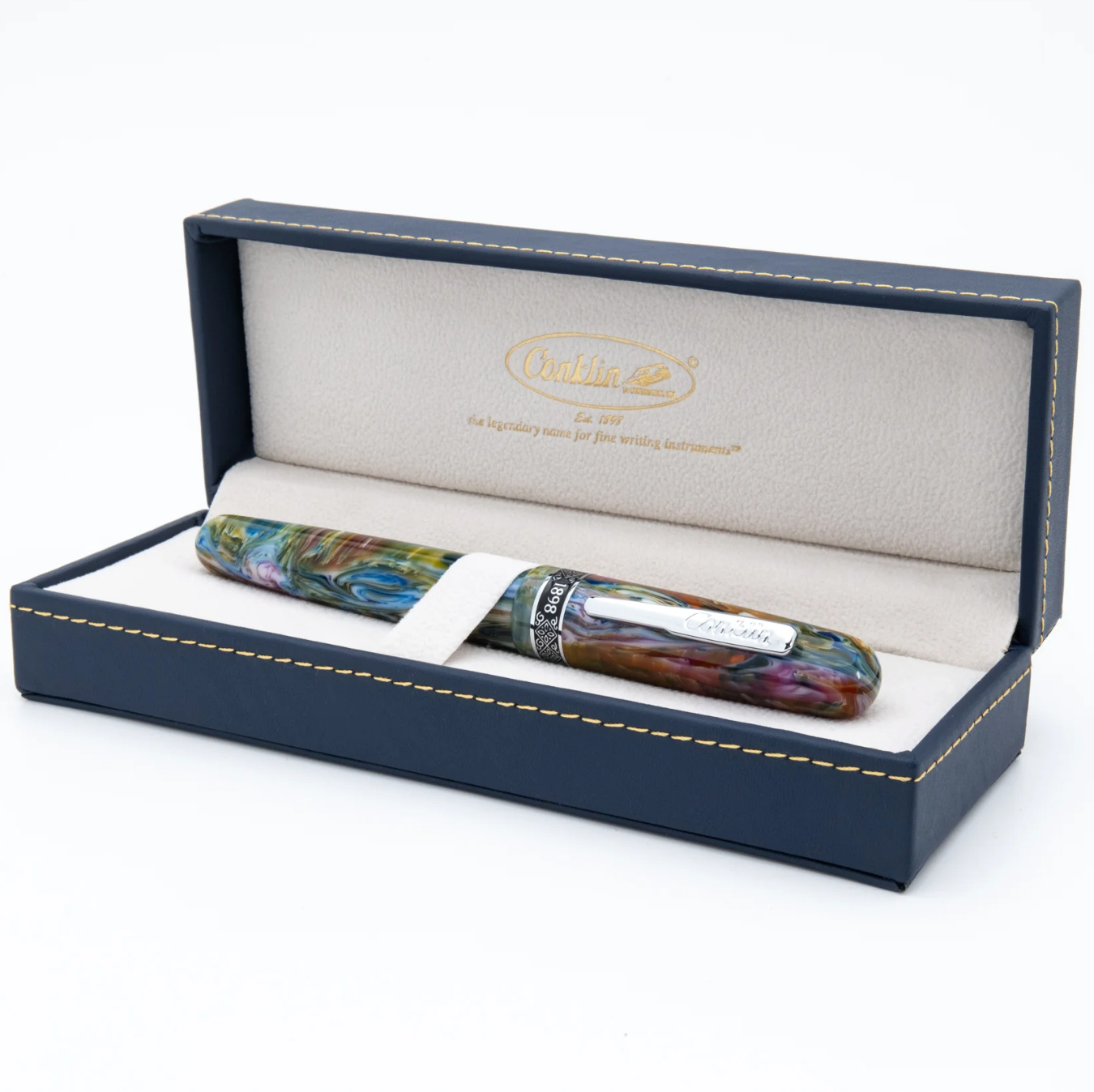 Conklin 1898 - Füllfederhalter Misto Resin Green - M