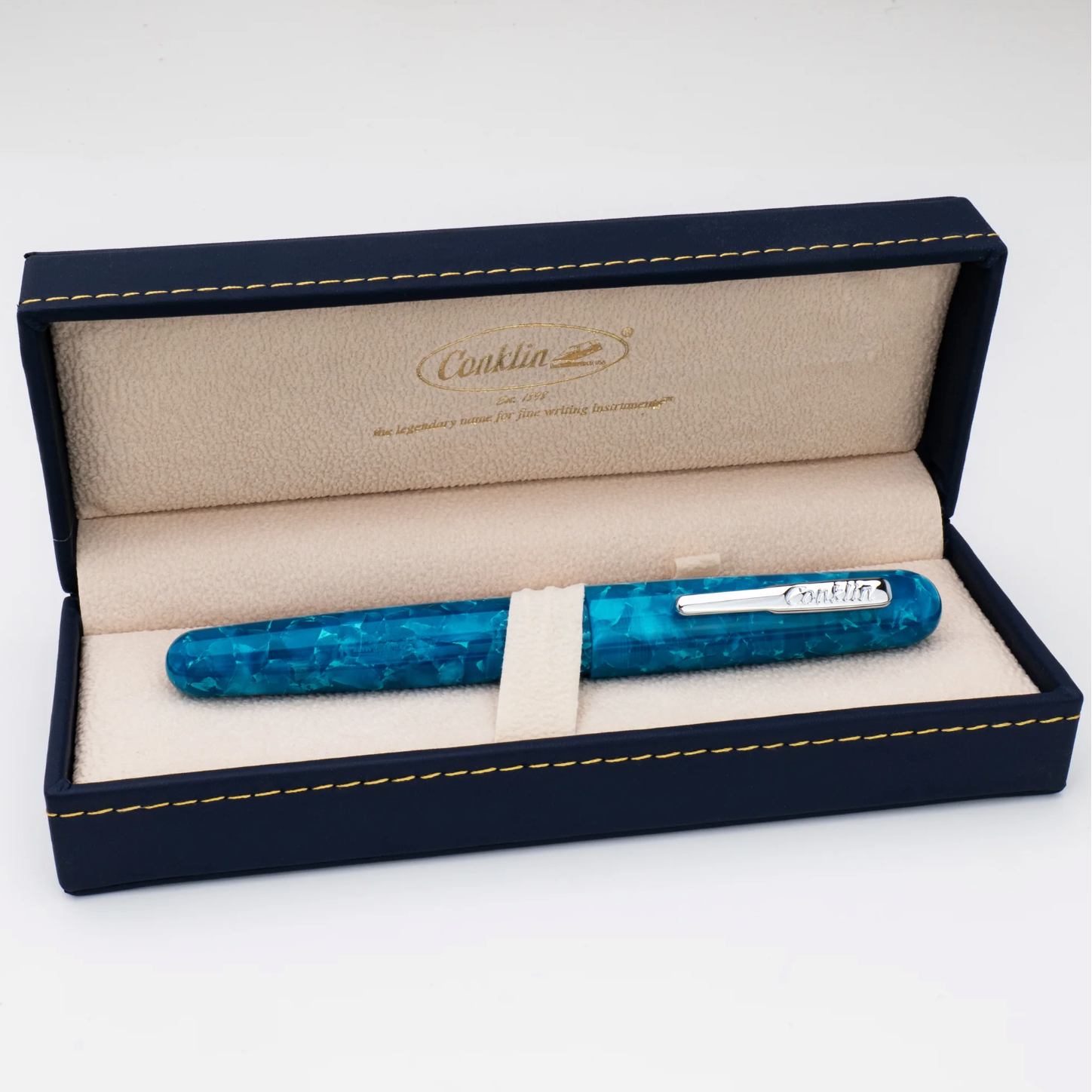 Conklin - Füllfederhalter All American Türkis Serenity - M