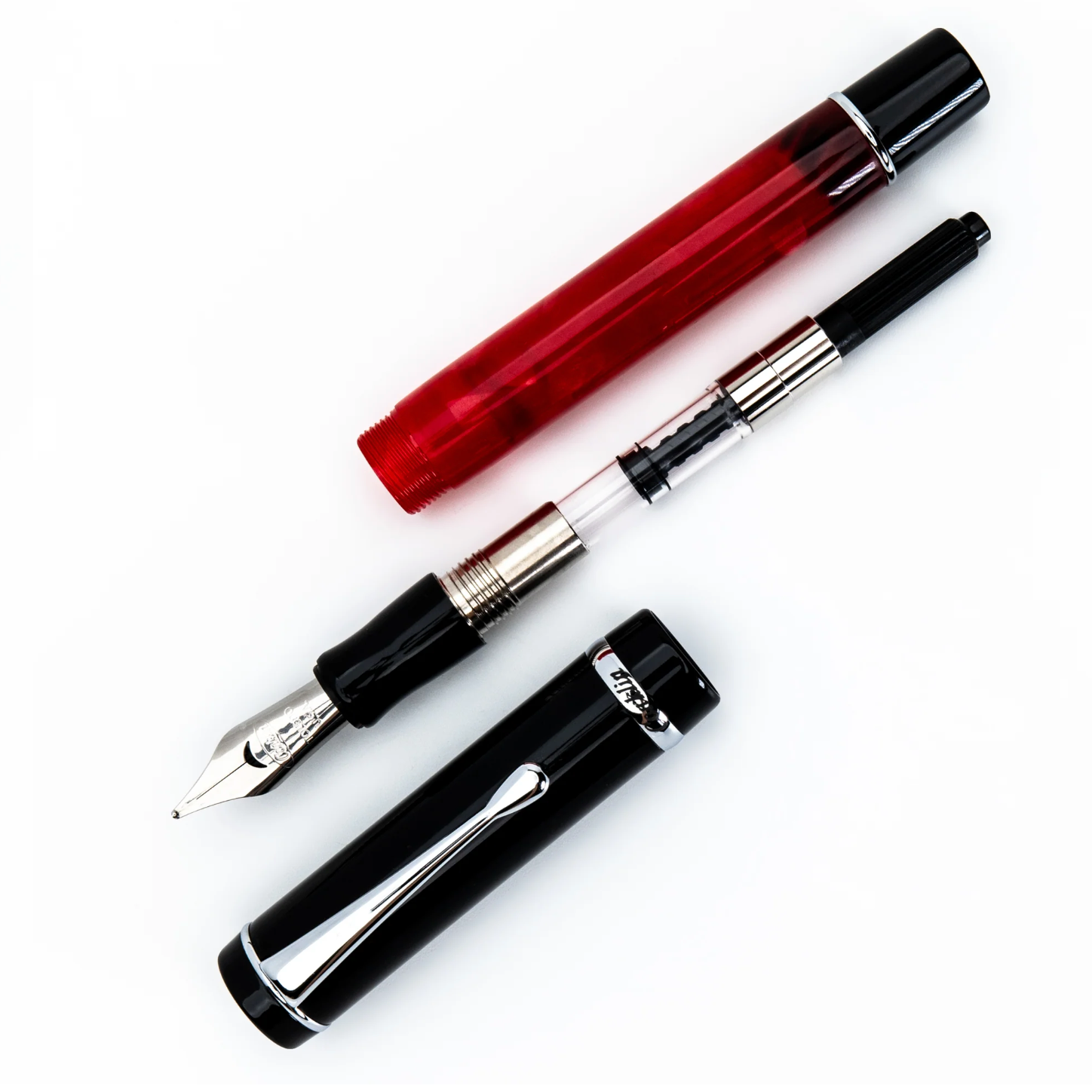 Conklin - Füllfederhalter Duragraph Red Nights - M