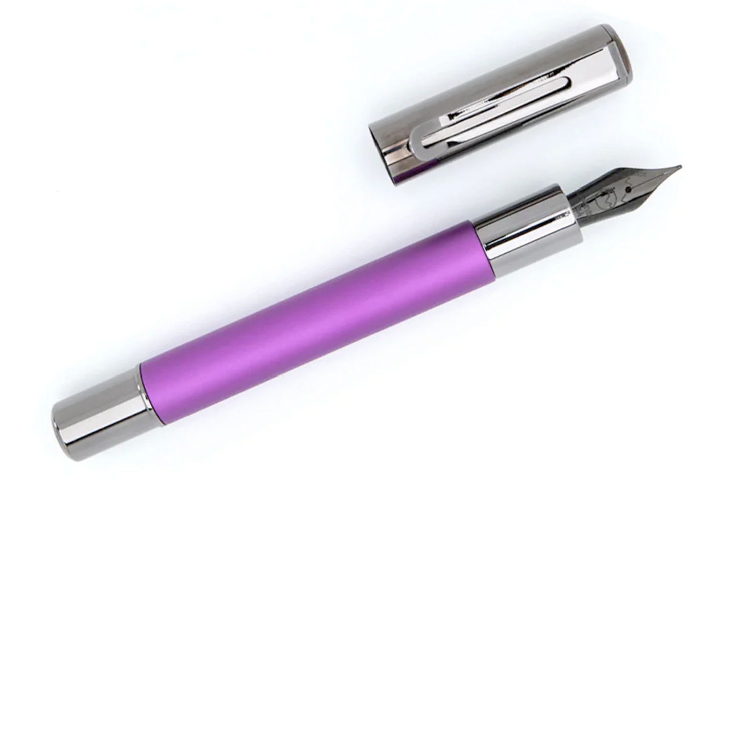 Monteverde USA® Ritma Füllfederhalter, eloxiertes Lila mit JoWo-Feder - M