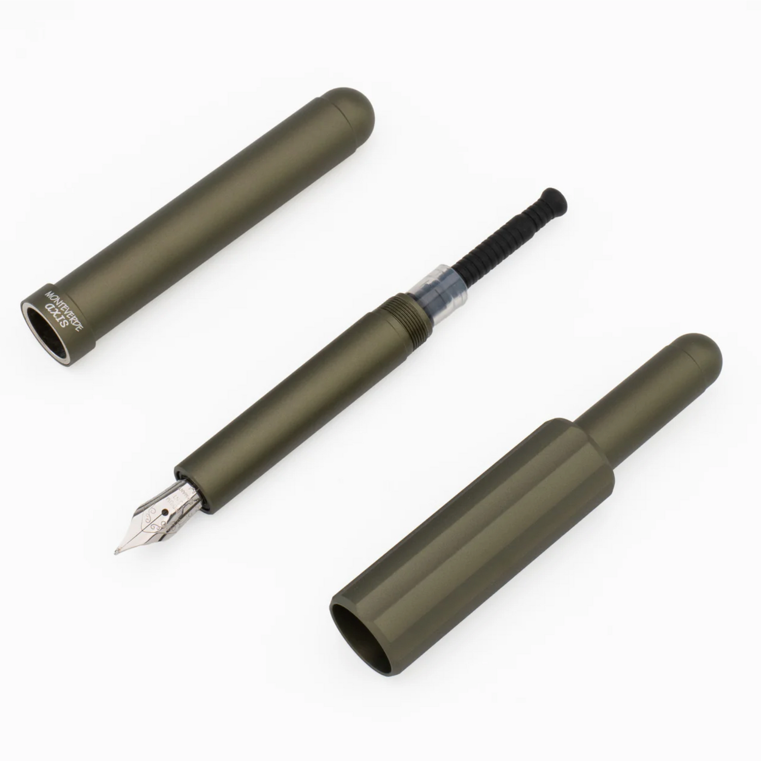 Monteverde USA® - Axis Füllfederhalter - Matte Olive - F