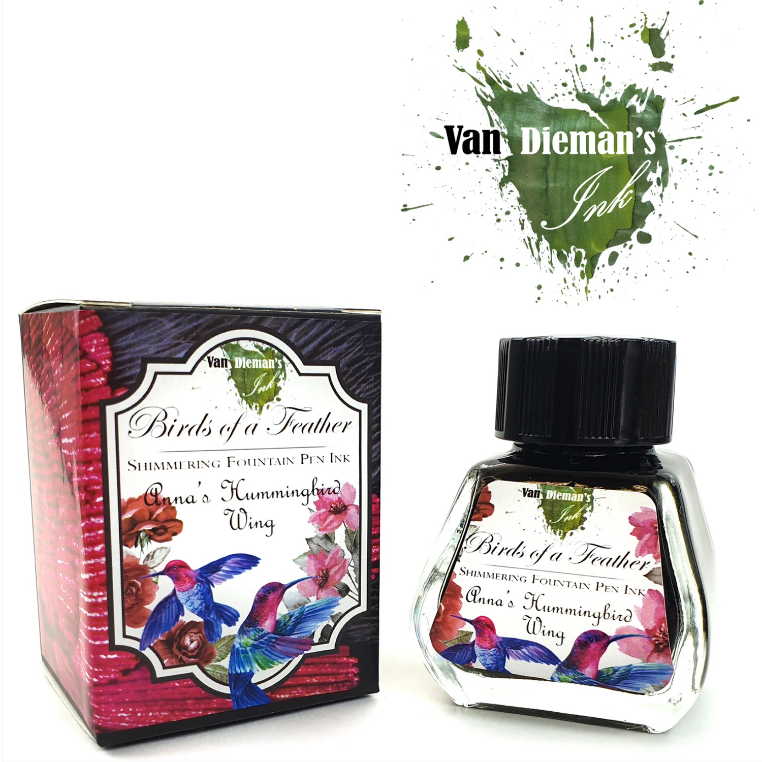 Van Diemans Ink - Birds of a Feather - Anna's Hummingbird Wing - 30 ml
