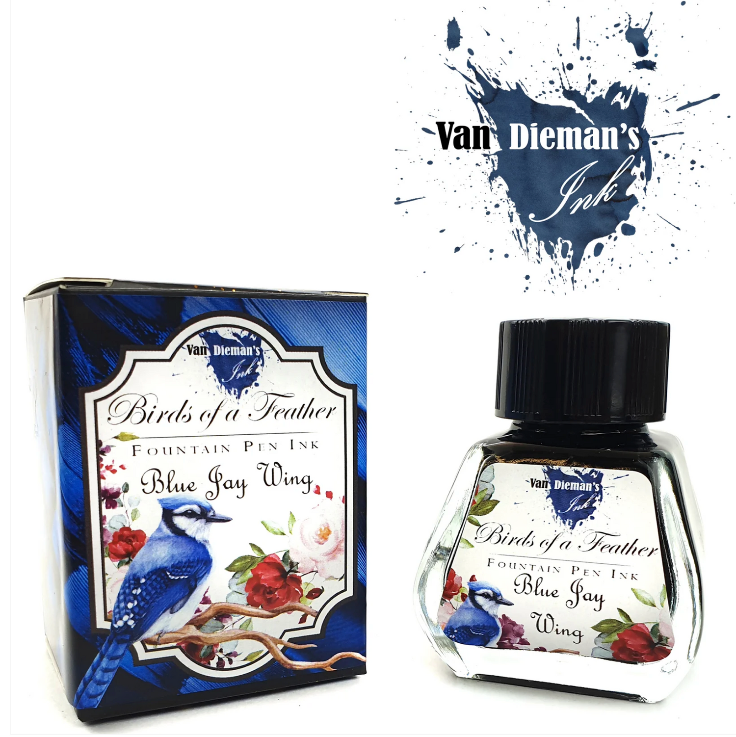 Van Diemans Ink - Birds of a Feather - Blue Jay Wing - 30 ml