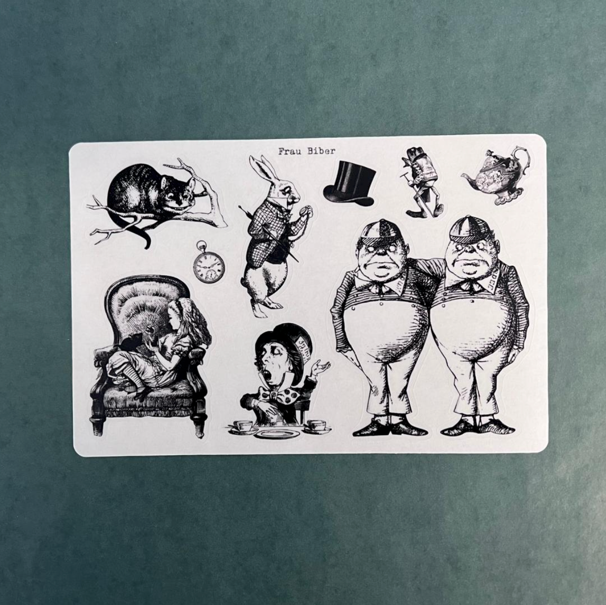 Biber Stickersheet - Alice