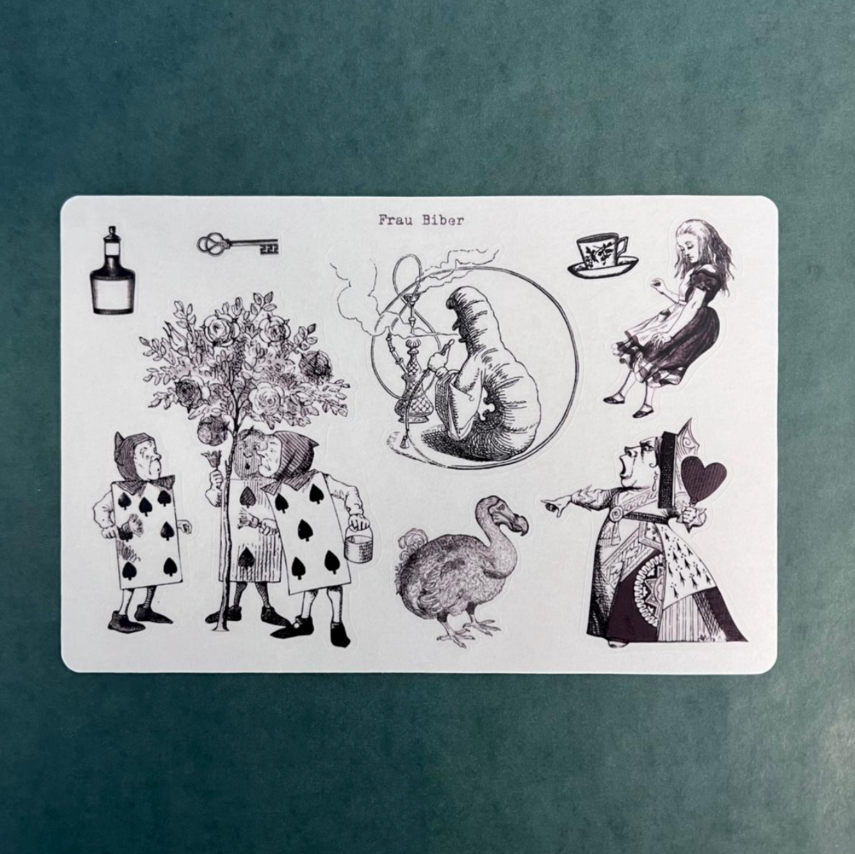 Biber Stickersheet - Alice