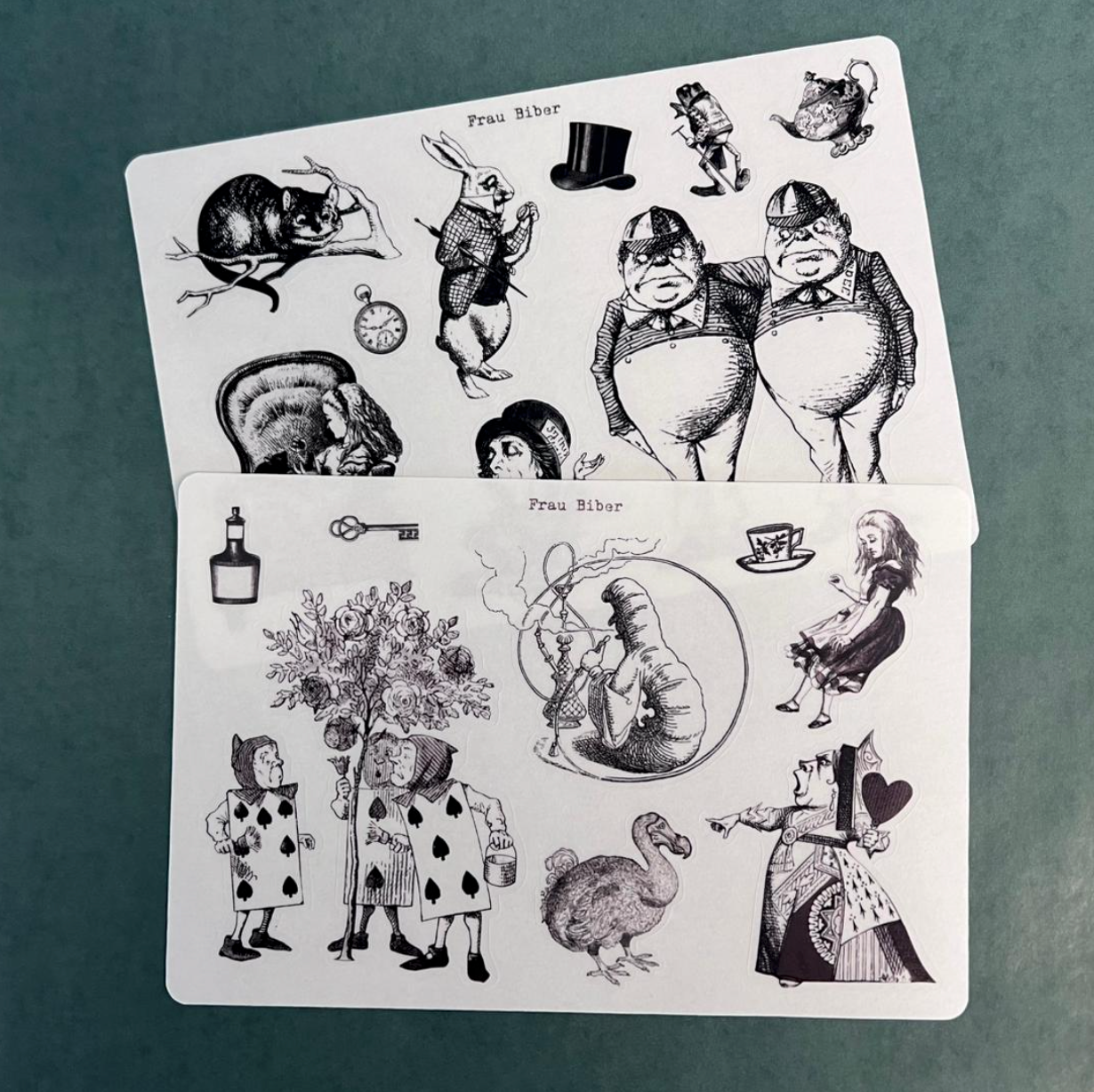 Biber Stickersheet - Alice