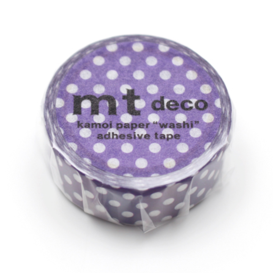 MT Tape - Washitape - dot deep purple