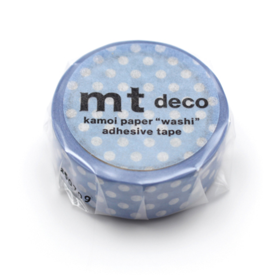 MT Tape - Washitape - dot lightblue purple