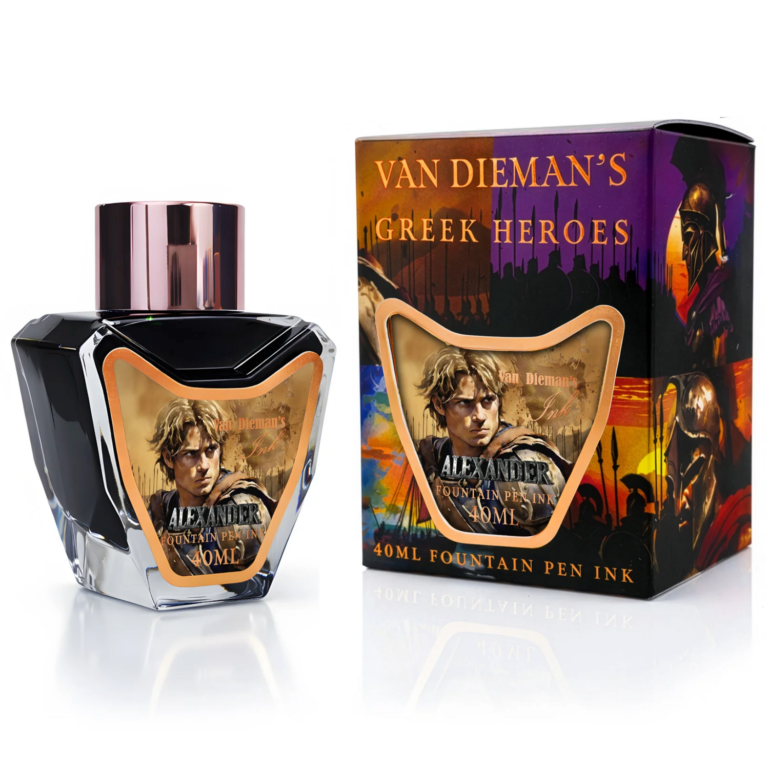 Van Diemans Ink - Greek Heroes - Alexander Shimmering - 40 ml