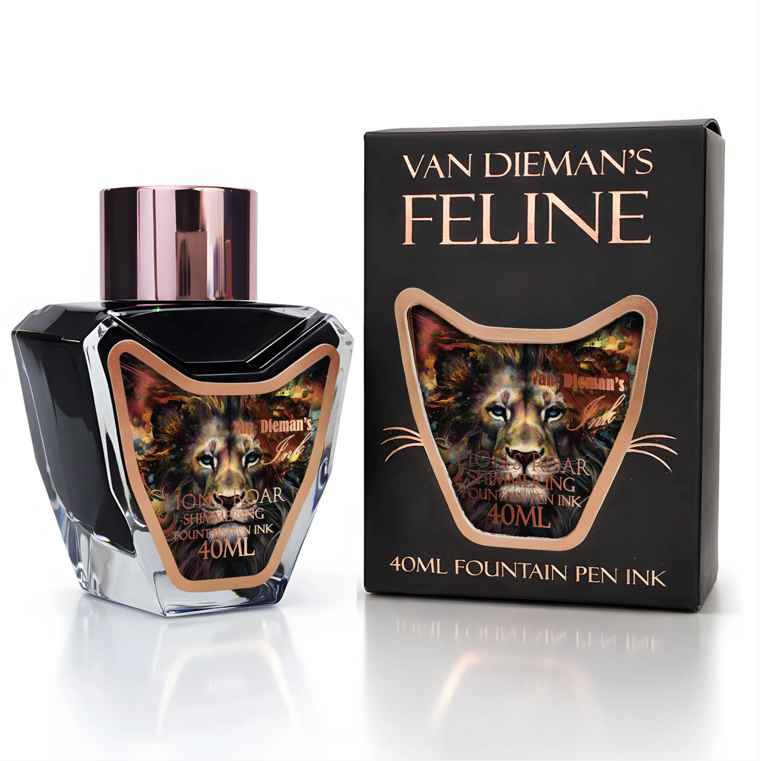 Van Diemans Ink  - Feline - Lion's Roar Shimmering - 40 ml