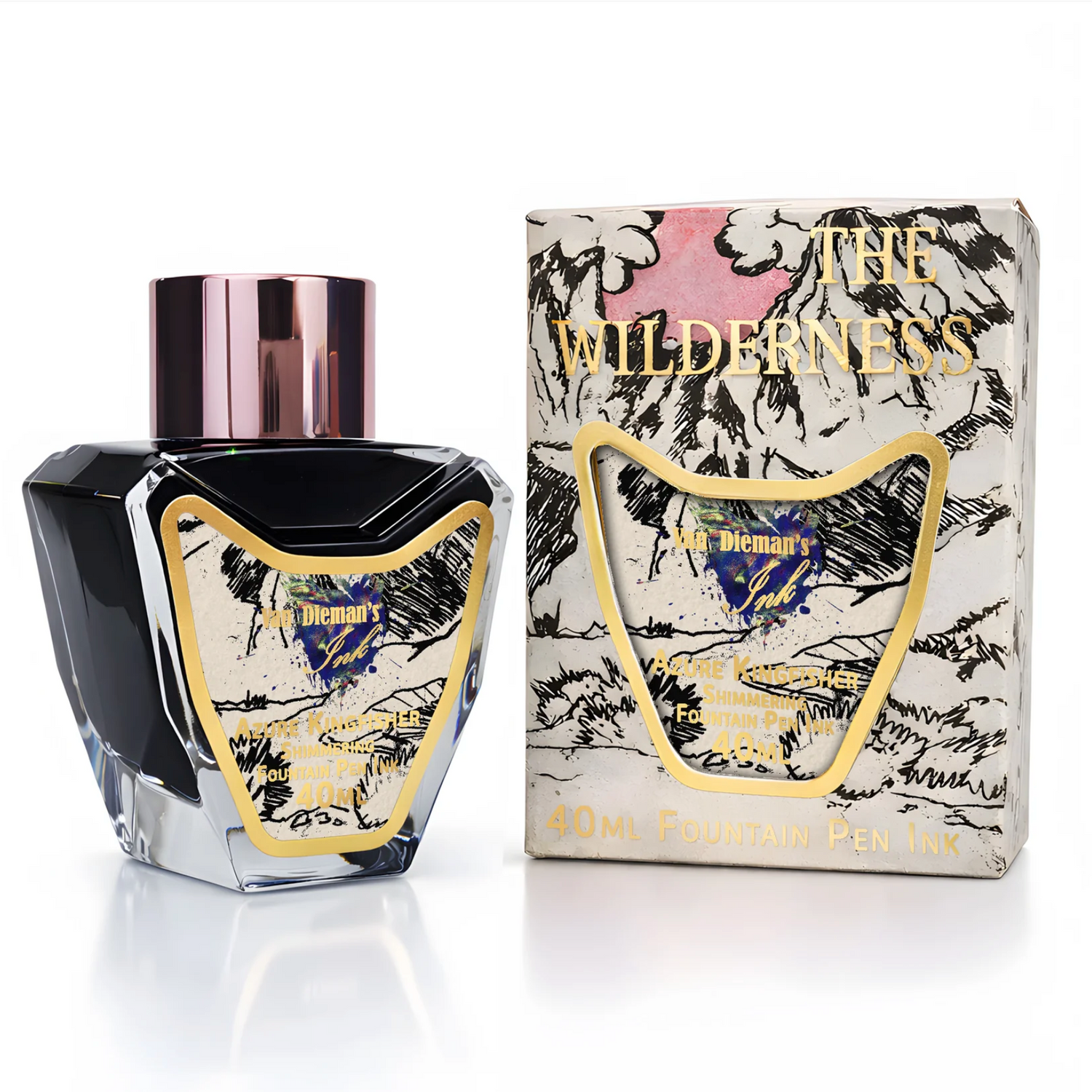Van Diemans Ink - Wilderness - Azure Kingfisher Simmering - 40 ml