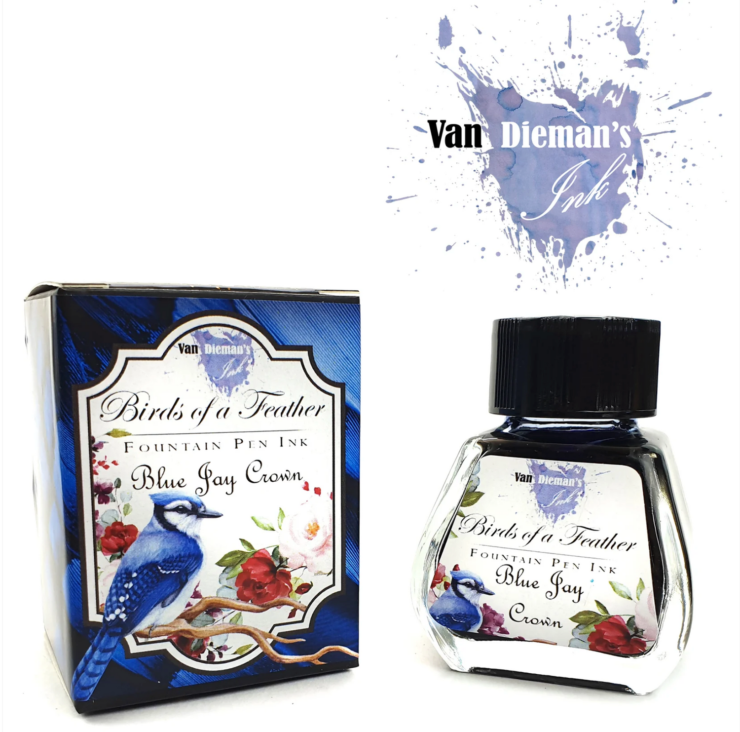 Van Diemans Ink - Birds of a Feather - Blue Jay Crown - 30 ml