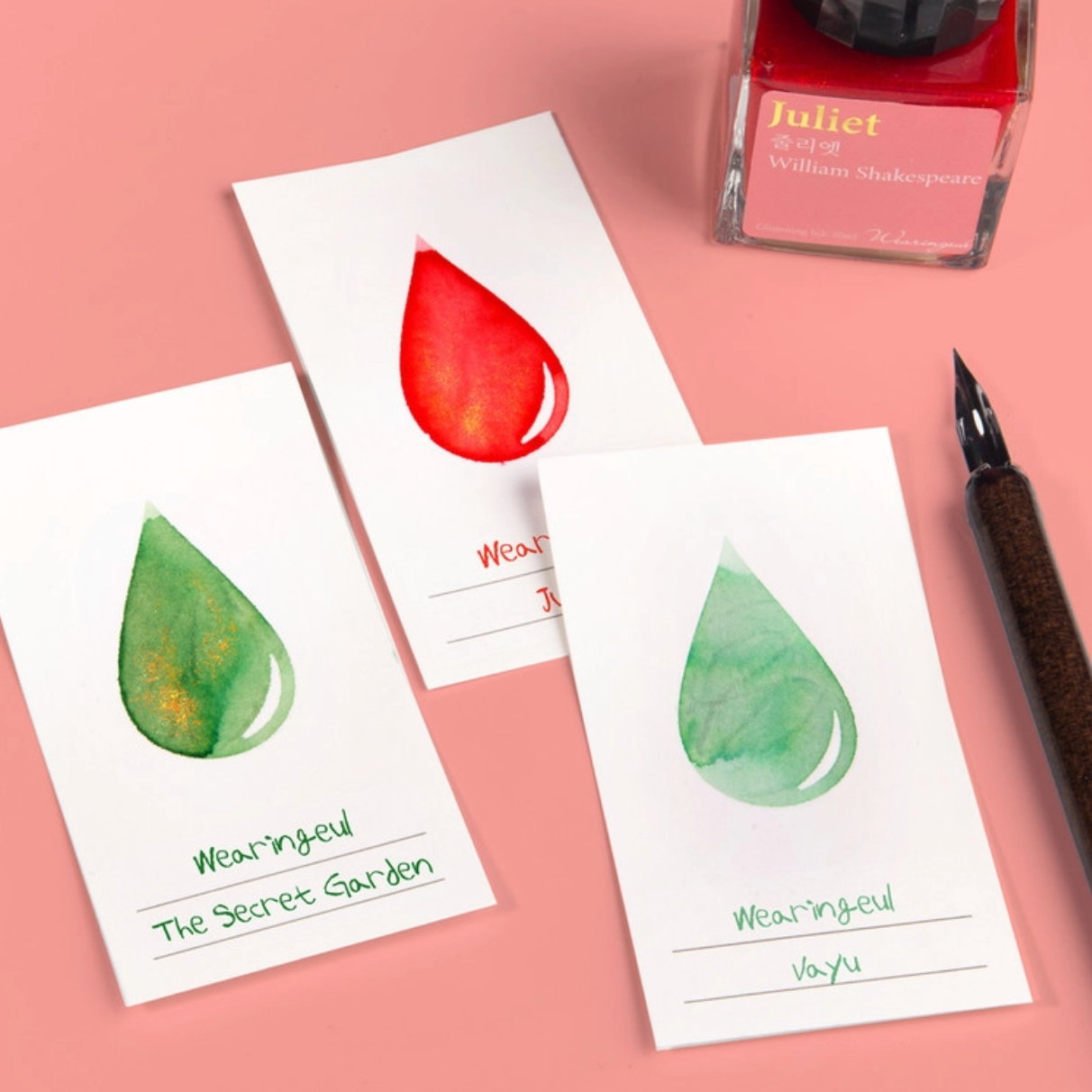 Wearingeul - Ink Drop Color Swatch
