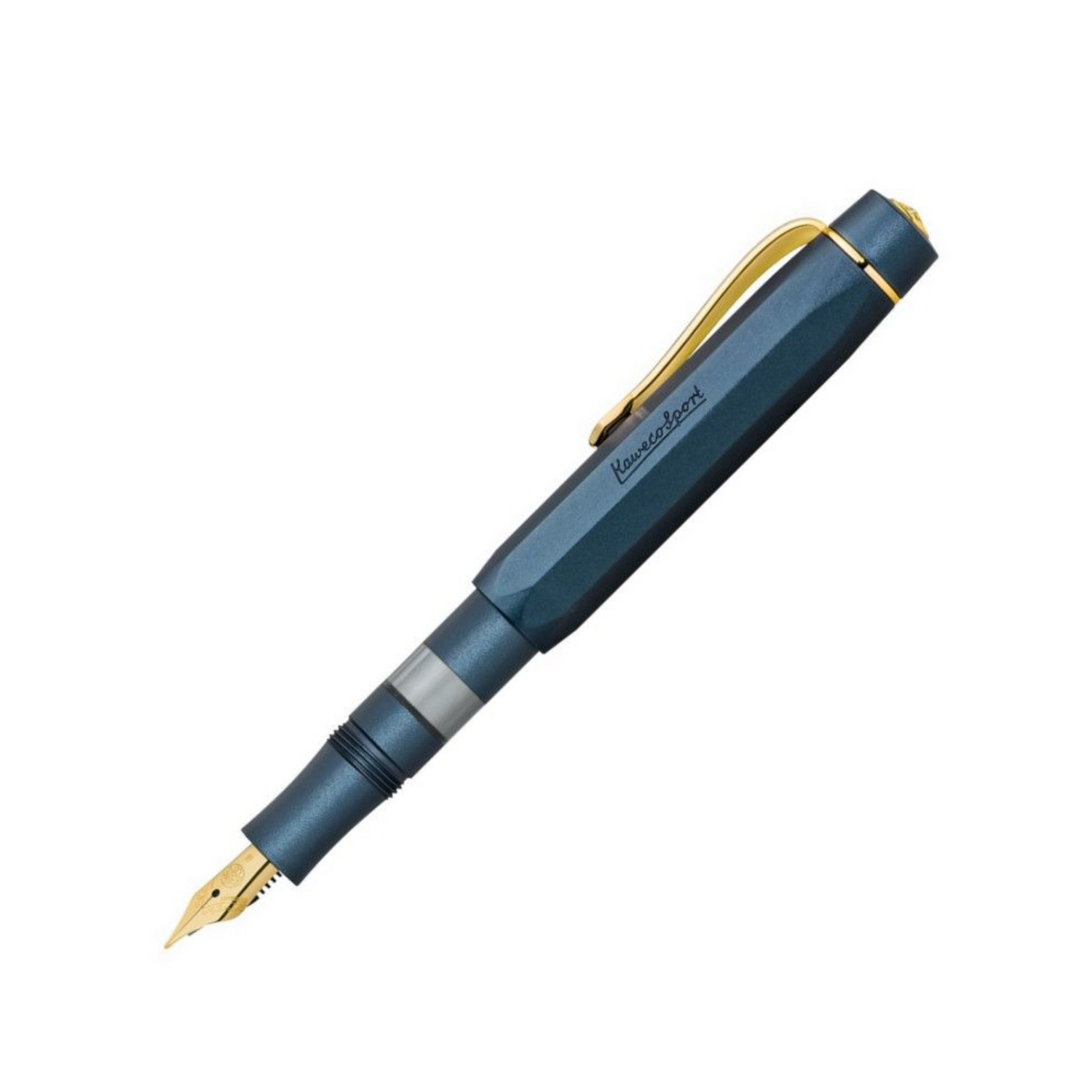 Kaweco - AL Sport Kolbenfüllerhalter Starter Set - navy M