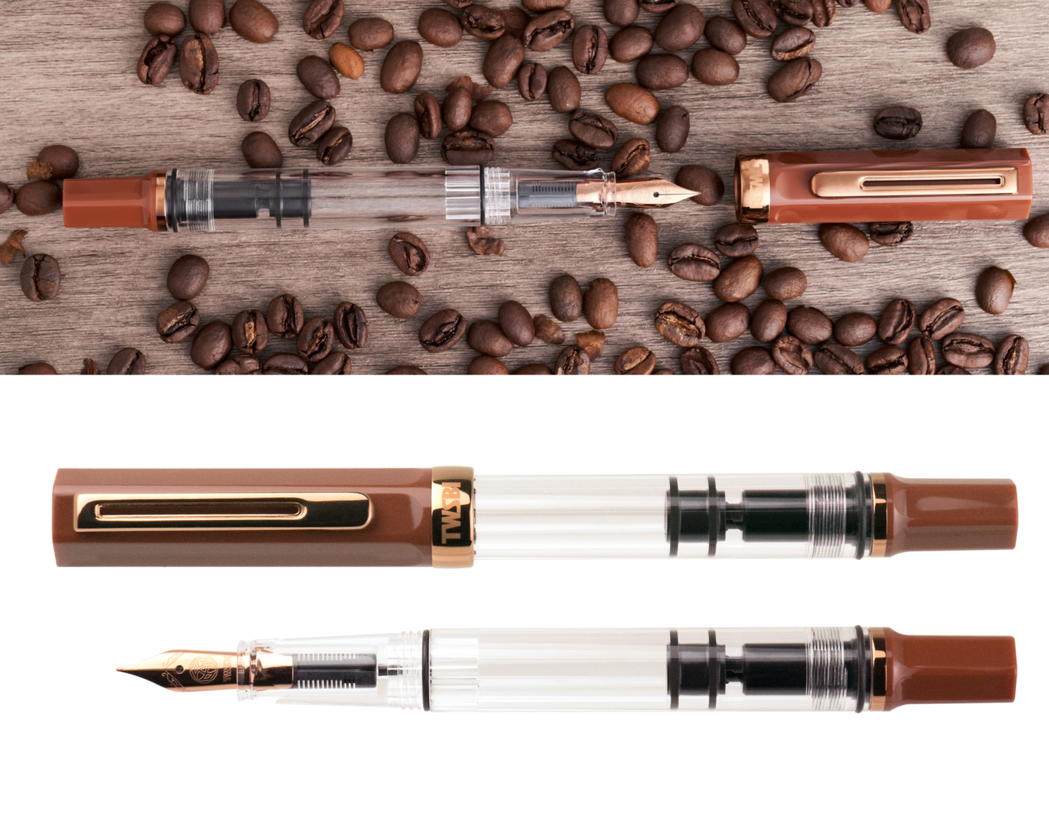 TWSBI - ECO Espresso with Bronze - F/M/1.1