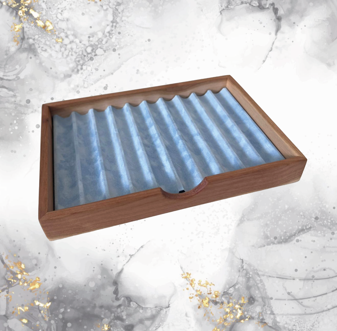 PenNini - Exclusiver Holz Pen Tray - Amerikanischer Kirschbaum (hell)