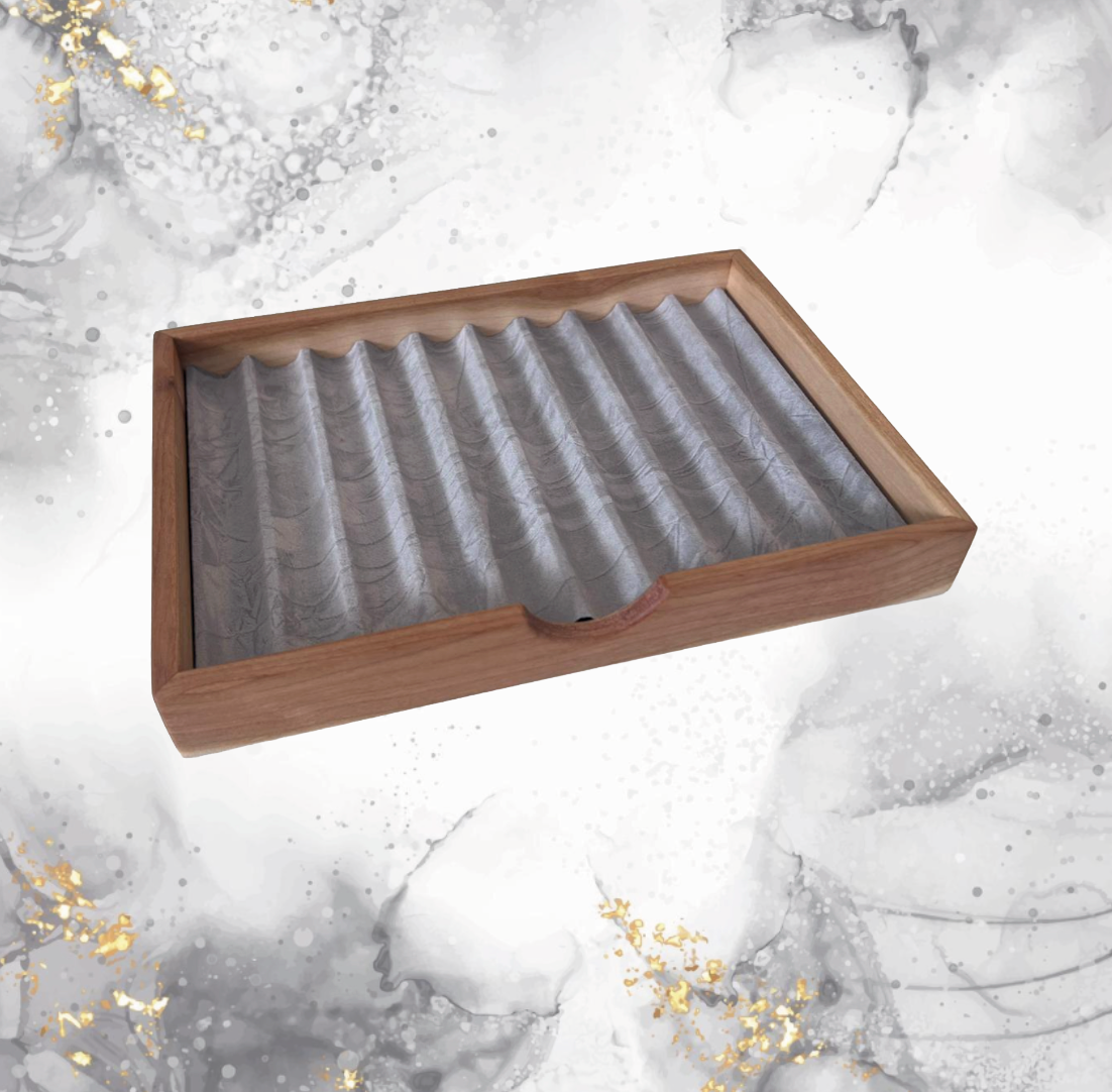 PenNini - Exclusiver Holz Pen Tray - Amerikanischer Kirschbaum (hell)