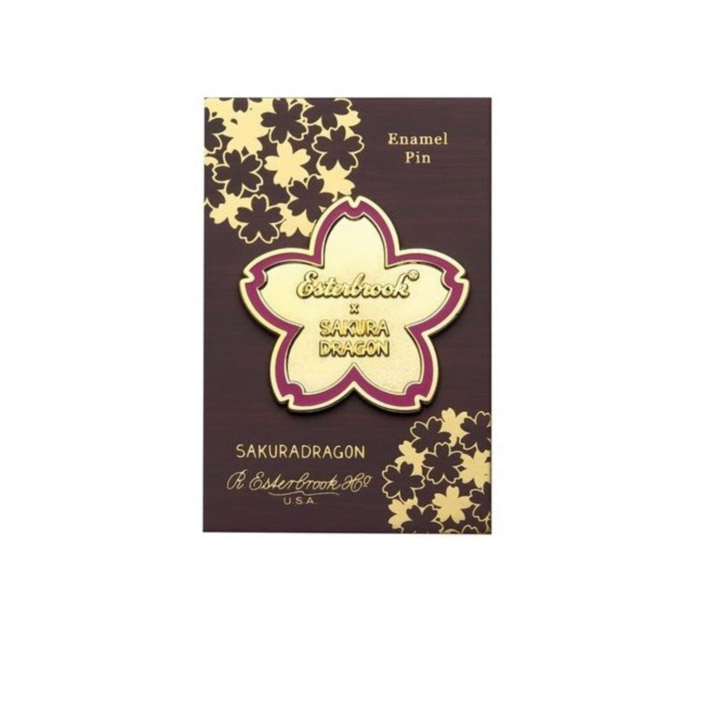 Esterbrook SAKURA STREET - Flower Label Pin