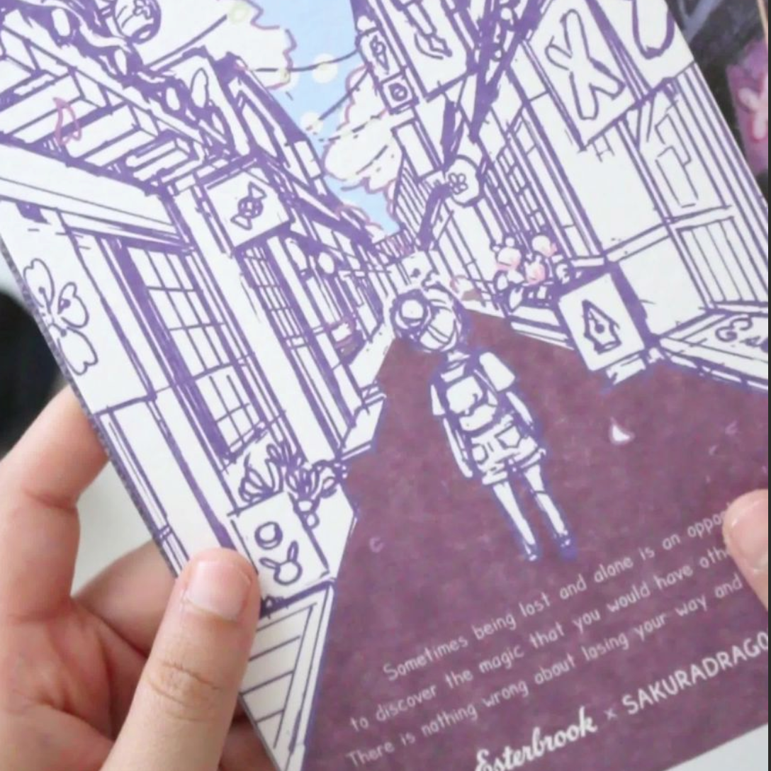 Esterbrook SAKURA STREET - Postcards