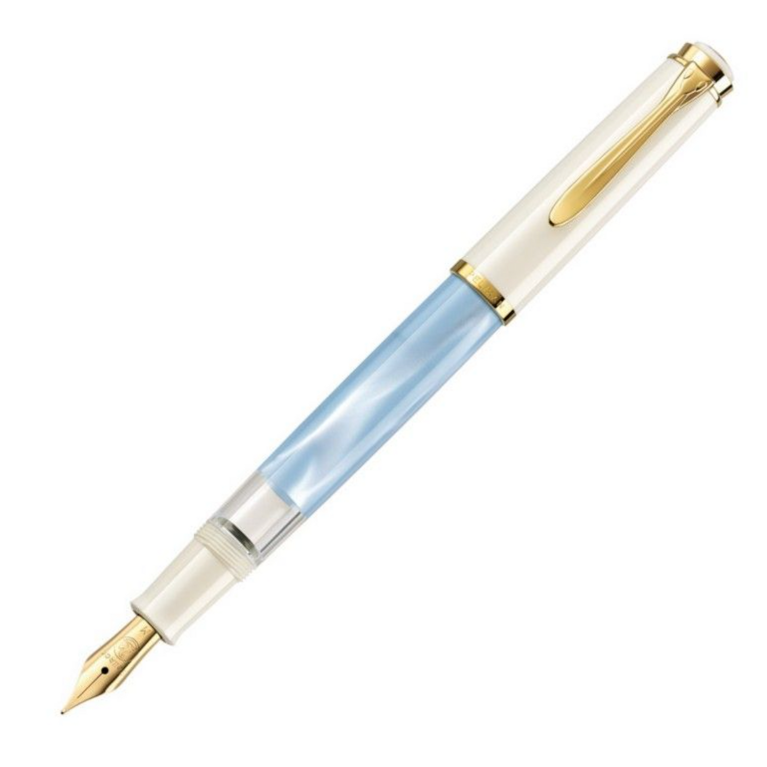 Pelikan - Classic M200 Füllfederhalter Pastel Blue - M
