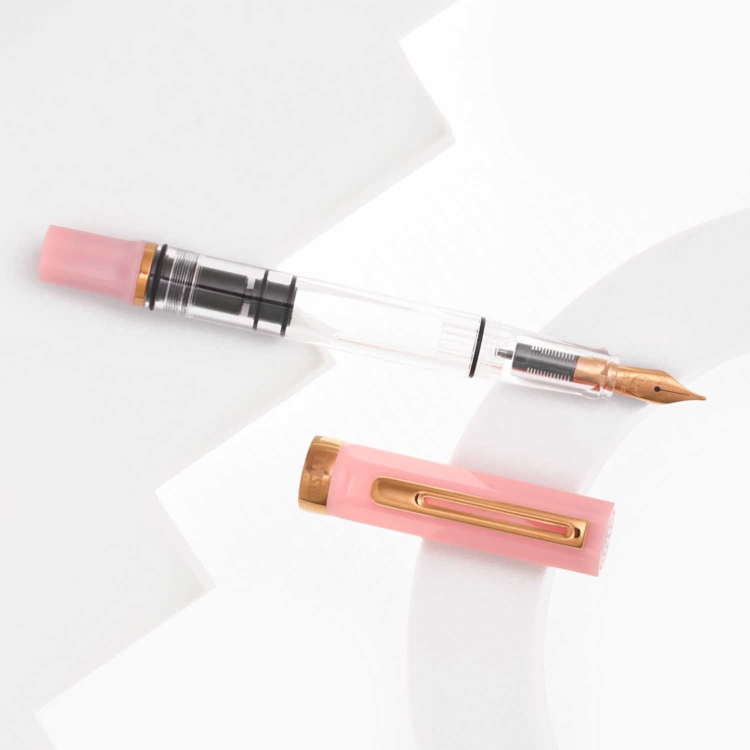 TWSBI - Pink Lemonade with Bronze Fountain Pen - M