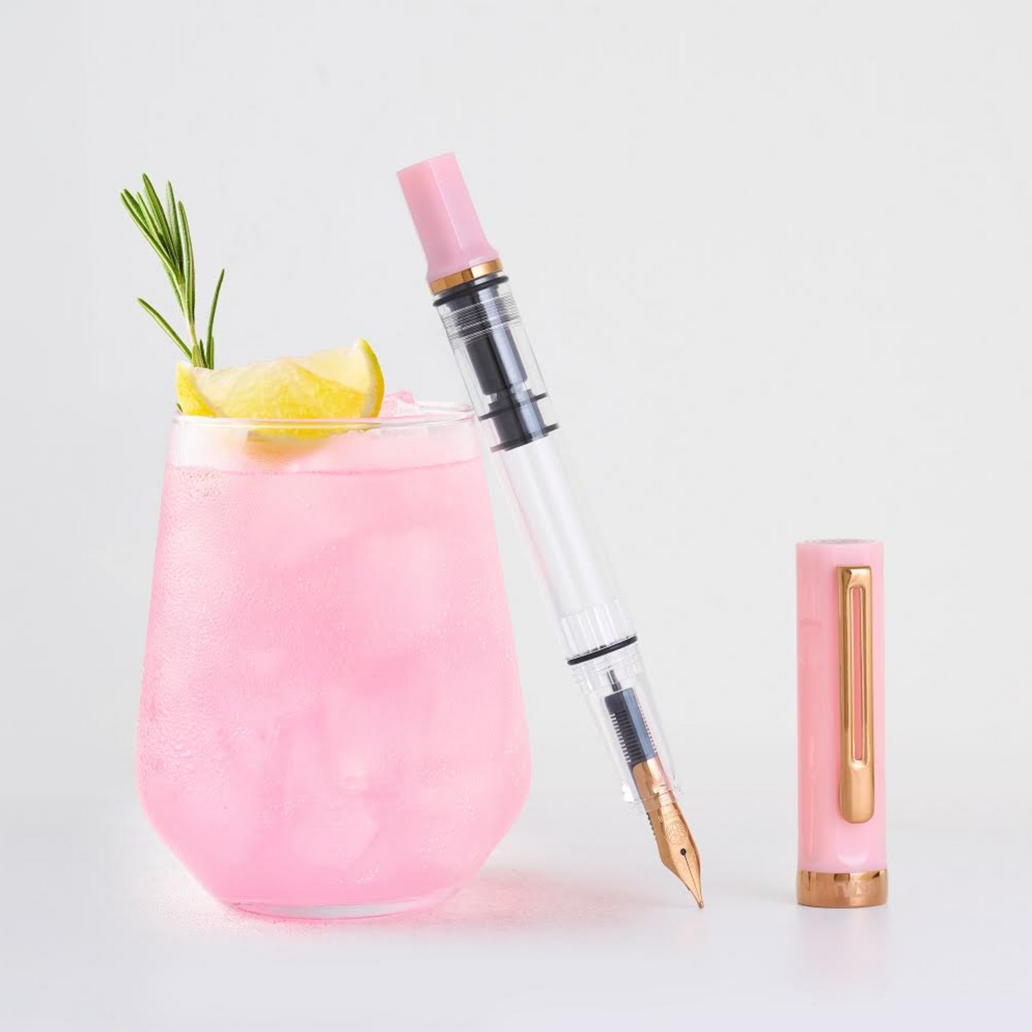 TWSBI - Pink Lemonade with Bronze Fountain Pen - M
