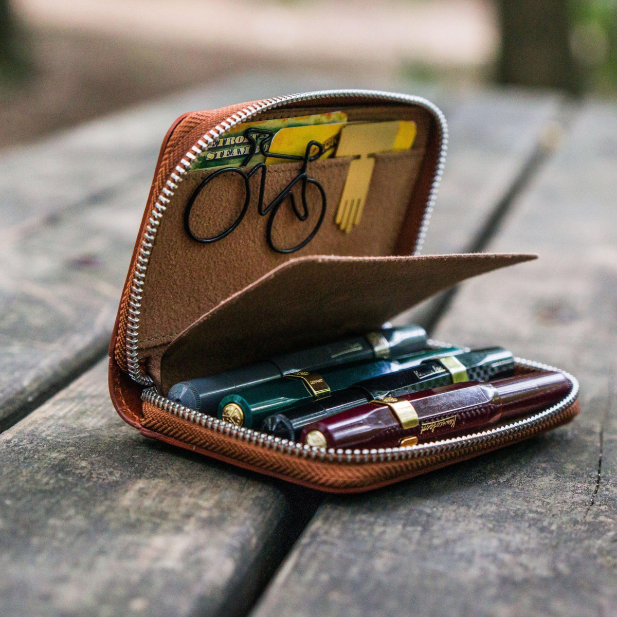 Galen Leather - EDC Wallet - Brown