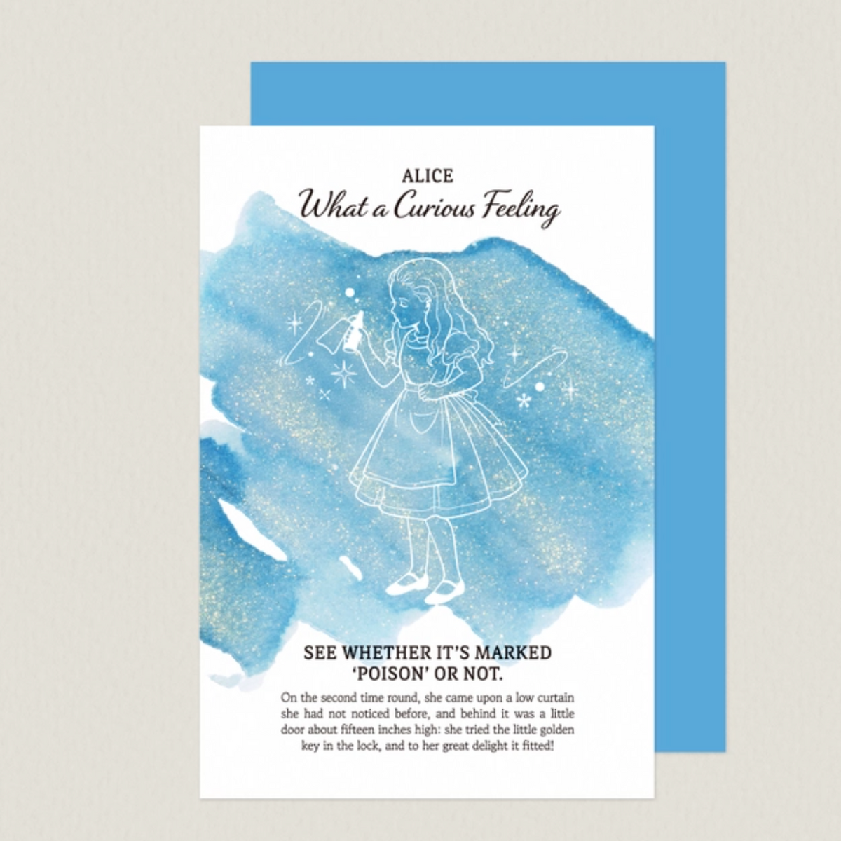 Wearingeul - Alice's Color Swatch Postcard Set