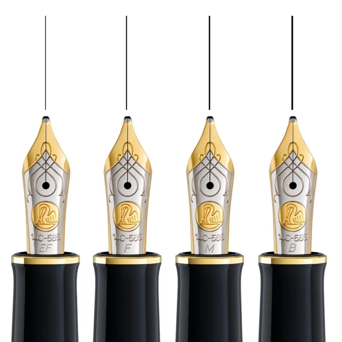 Pelikan - Souverän M400 Füllfederhalter - Schwarz-Grün