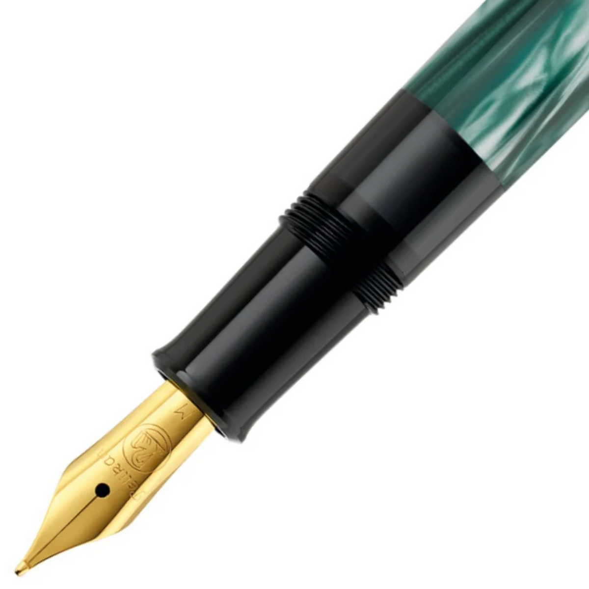 Pelikan - Classic M200 Füllfederhalter - Grün-Marmoriert