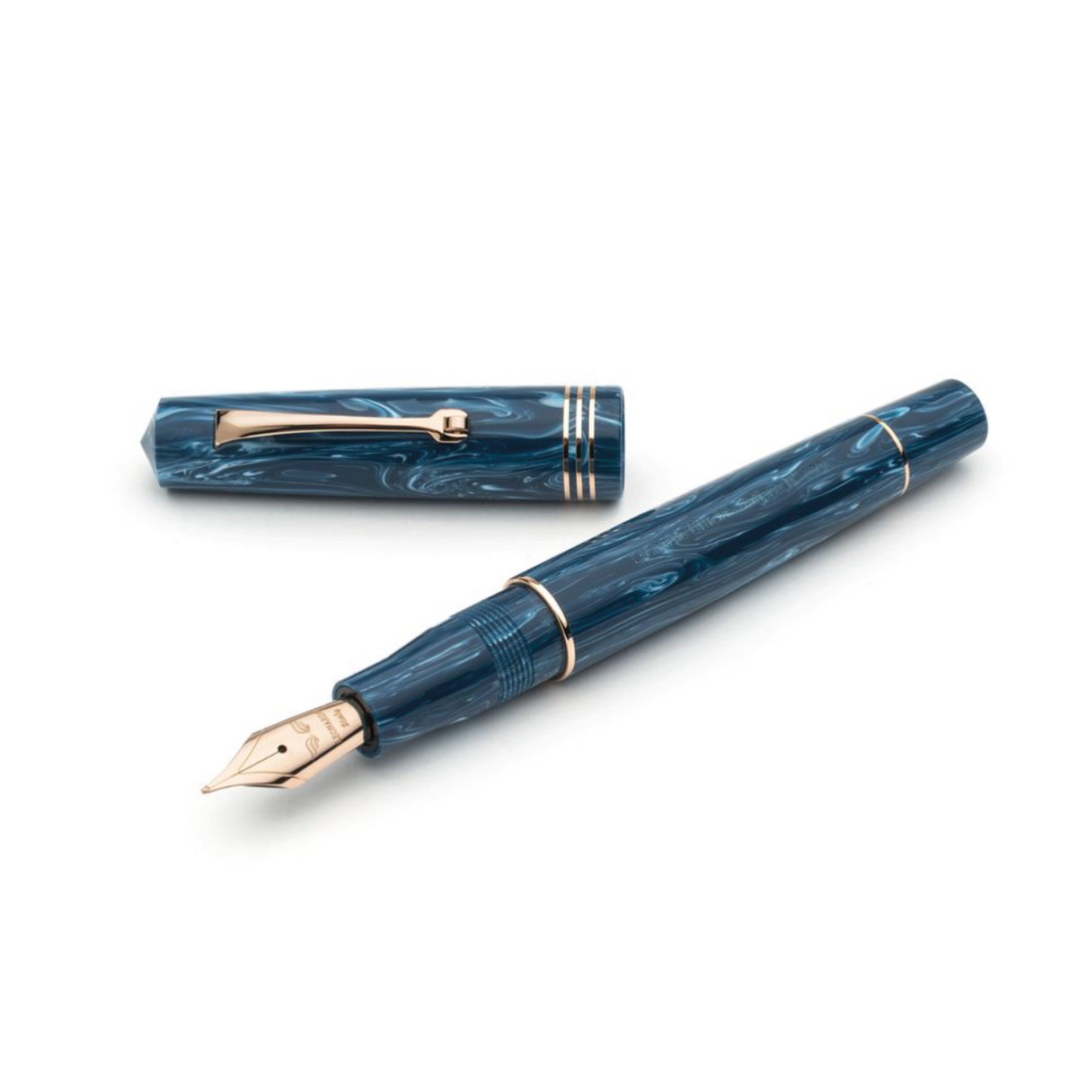 Leonardo - Momento Zero - Rose trims - Positano Blue