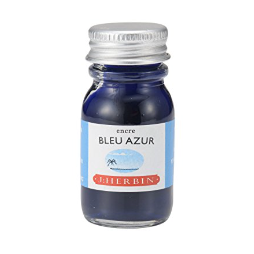 J.Herbin - Tinte Bleu Azur - 10 ml
