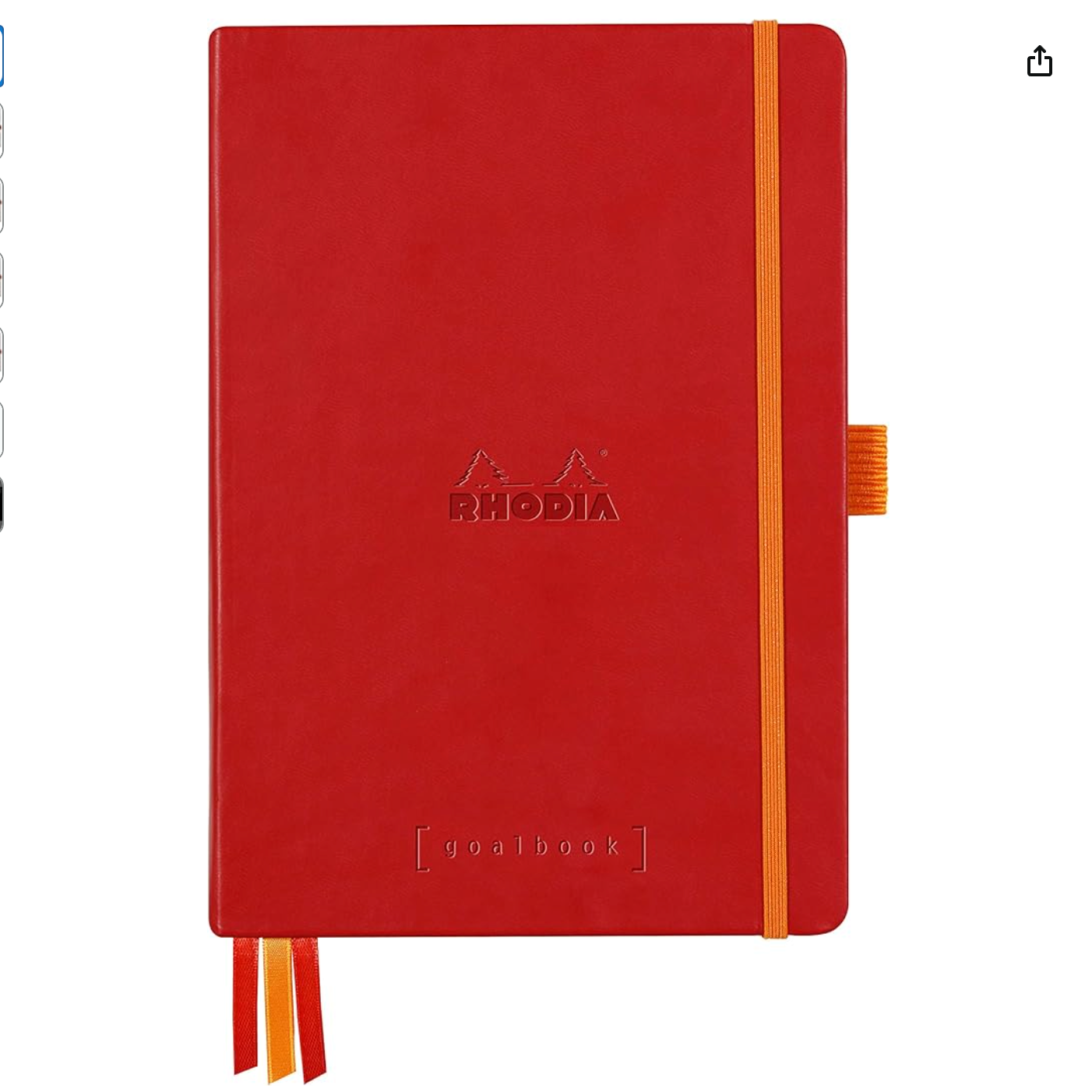 Rhodia - Goalbook A5 Fest - Mohnrot