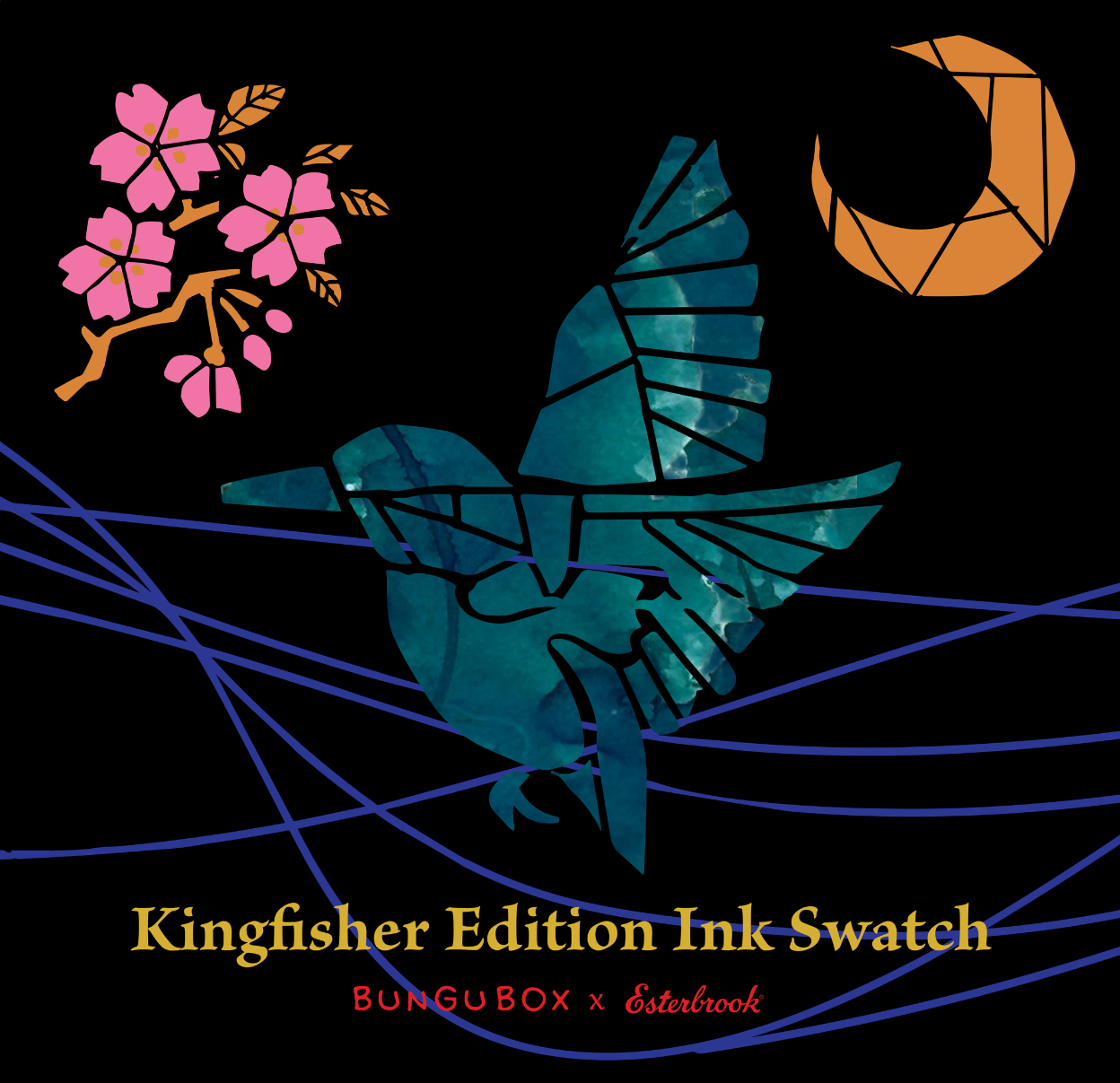 Esterbrook x BUNGUBOX - Kingfisher Edition - Tinte