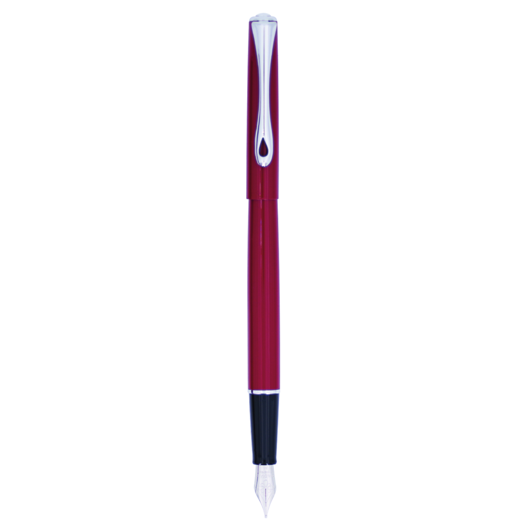 Diplomat - Füllhalter Traveller Dark red - M